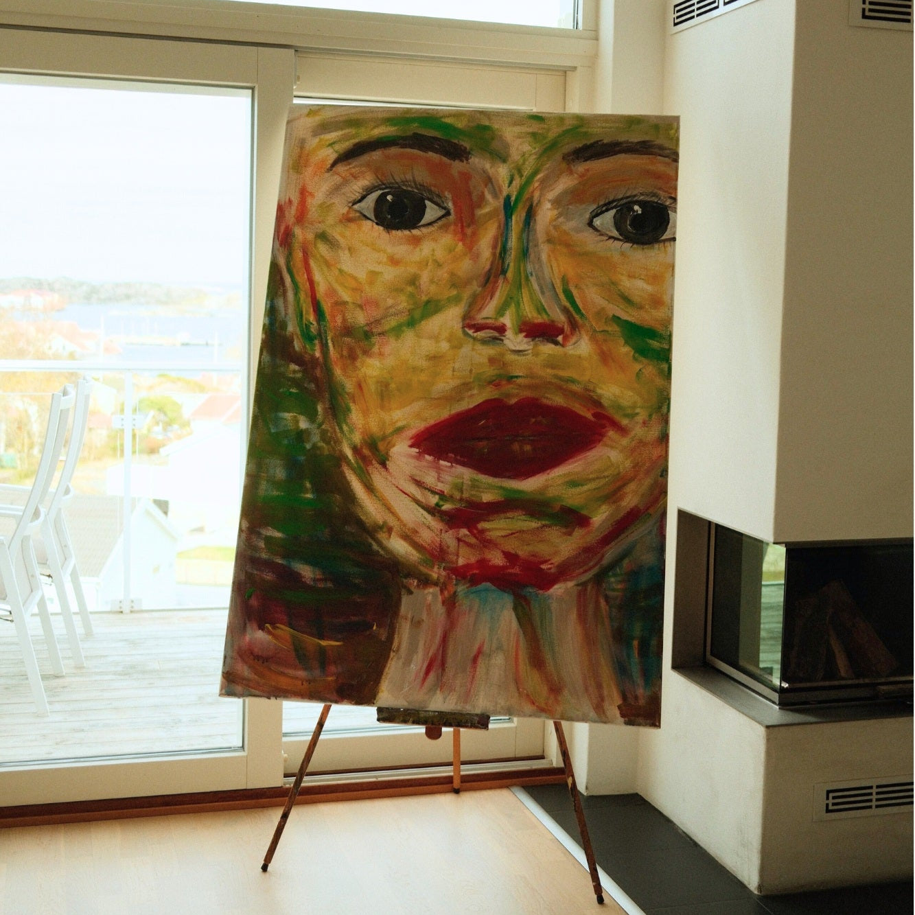 Tyst blomma - 100X150 CM